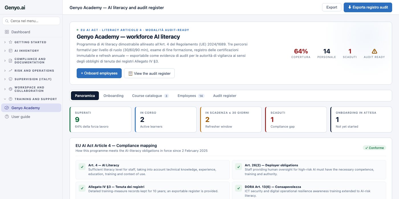 Genyo Academy screenshot