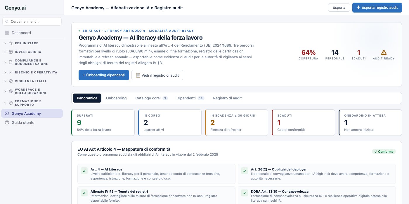 Genyo Academy screenshot